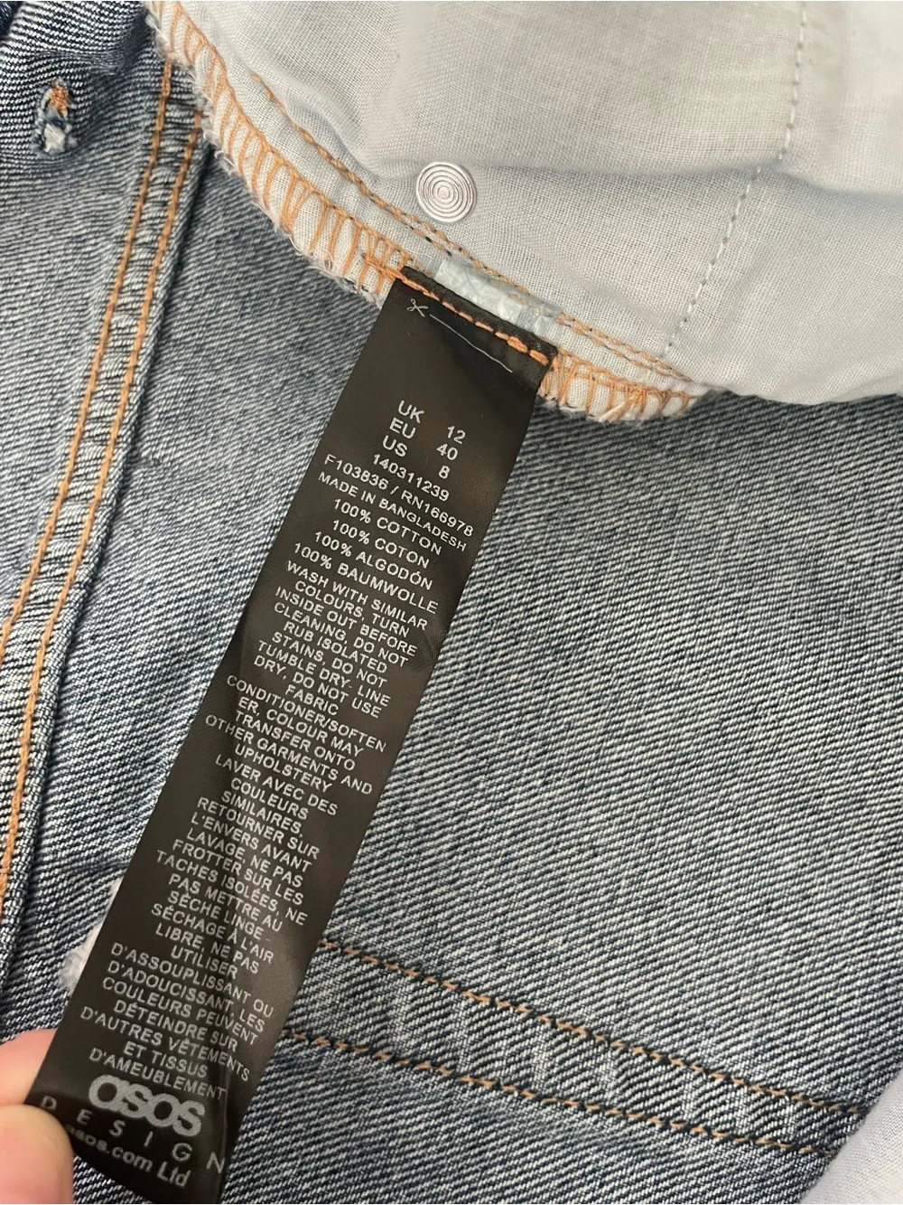 ASOS hem casual